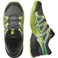 Кросівки Salomon Speedcross J - чорний / зелені