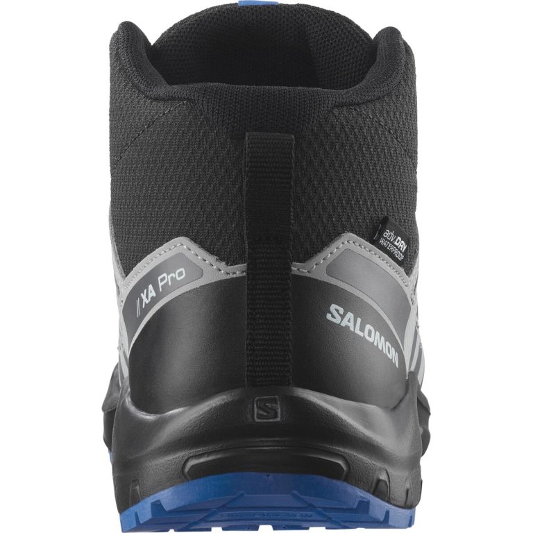 Взуття Salomon Xa Pro V8 Mid Wp J - чорно/синє