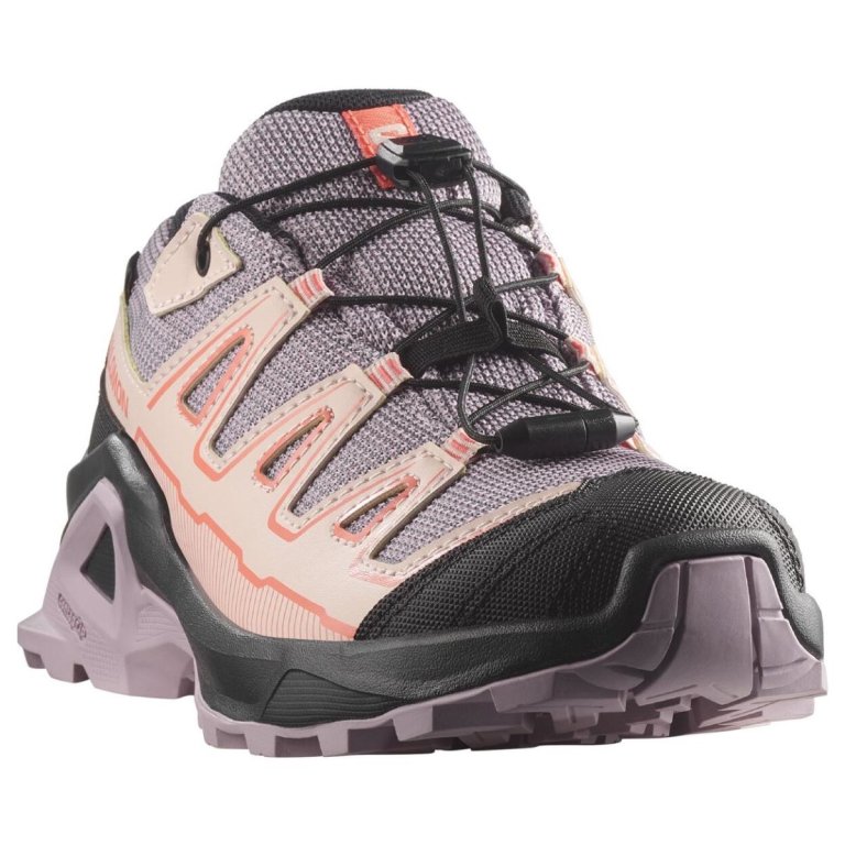Взуття Salomon X Ultra GTX J - фіолетово/рожеві