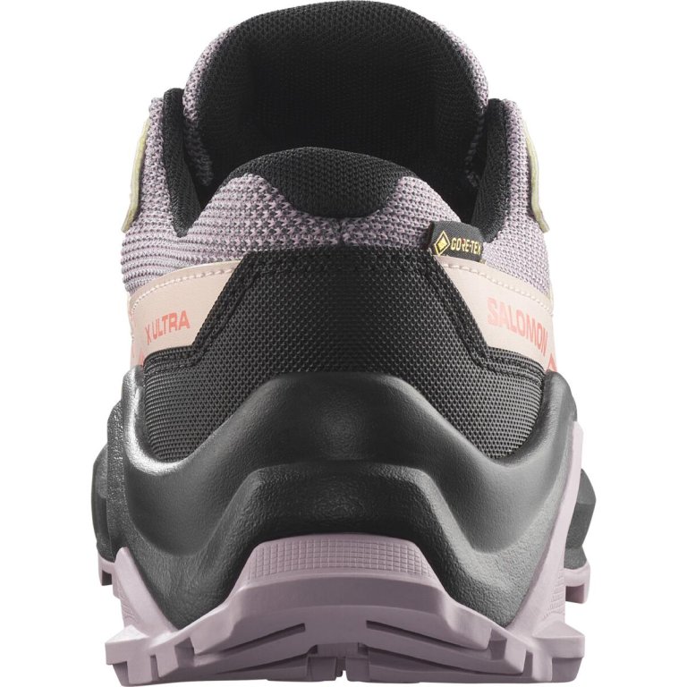 Взуття Salomon X Ultra GTX J - фіолетово/рожеві