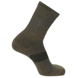 Шкарпетки Salomon X Ultra Crew Socks - зелено/сірі