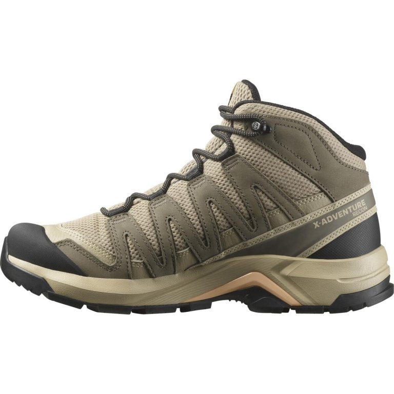 Взуття Salomon X-Adventure Recon Mid GTX W - коричневе