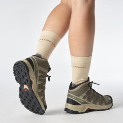 Взуття Salomon X-Adventure Recon Mid GTX W - коричневе