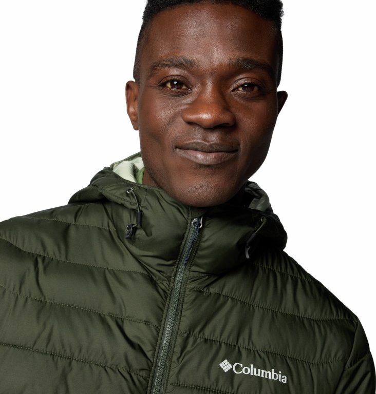 Куртка Columbia Powder Lite™ II M - сірий/зелений