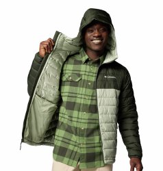 Куртка Columbia Powder Lite™ II M - сірий/зелений