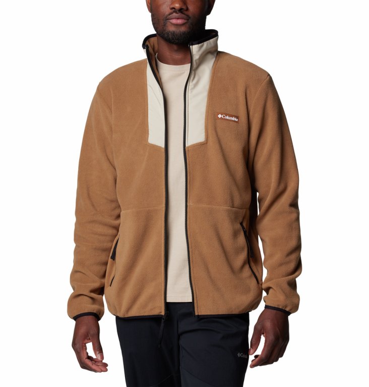 Mikina Columbia Sequoia Grove™ Full Zip Fleece M - béžová/hnedá