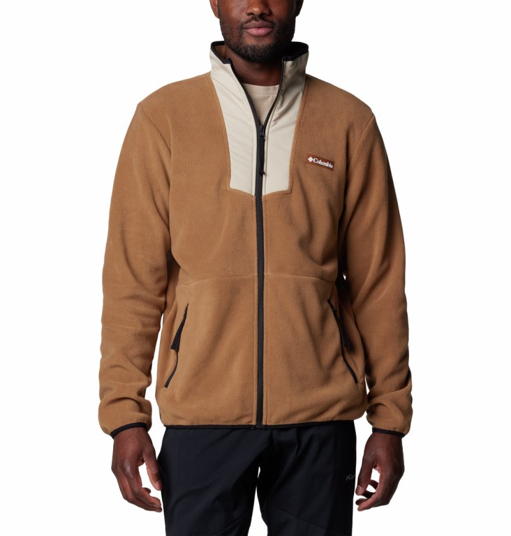 Mikina Columbia Sequoia Grove™ Full Zip Fleece M - béžová/hnedá