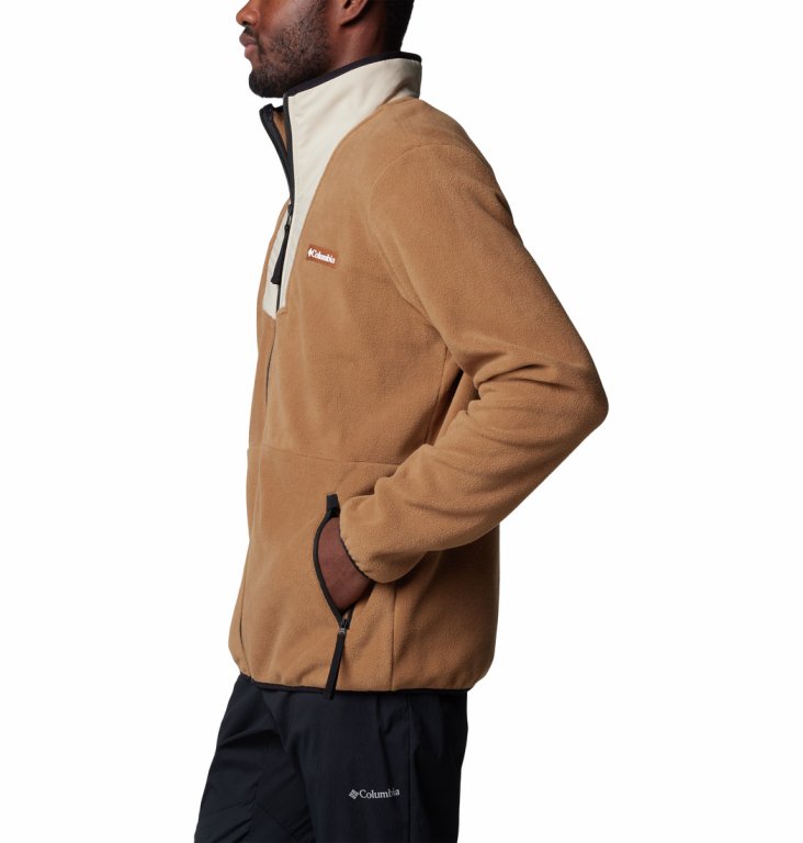 Mikina Columbia Sequoia Grove™ Full Zip Fleece M - béžová/hnedá