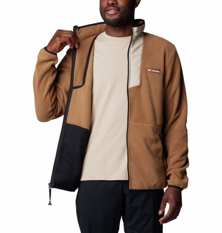 Mikina Columbia Sequoia Grove™ Full Zip Fleece M - béžová/hnedá