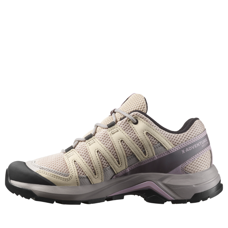 Взуття Salomon X-Adventure Recon W - бежево/фіолетово/жовті