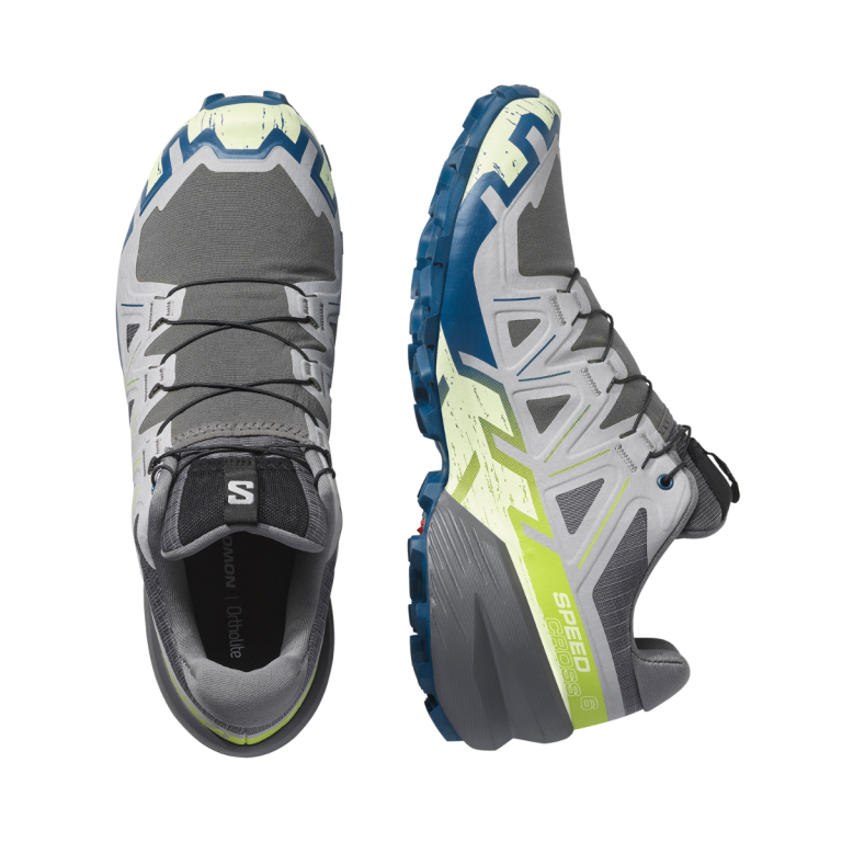 Кросівки Salomon Speedcross 6 M - сіро/синьо/зелені
