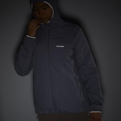 Куртка Salomon Mountain Flex Jkt HD W - синя