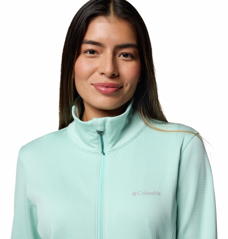 Кофта Columbia Park View™ Grid Fleece Full Zip W - синій