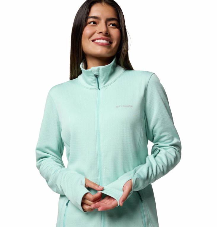 Кофта Columbia Park View™ Grid Fleece Full Zip W - синій