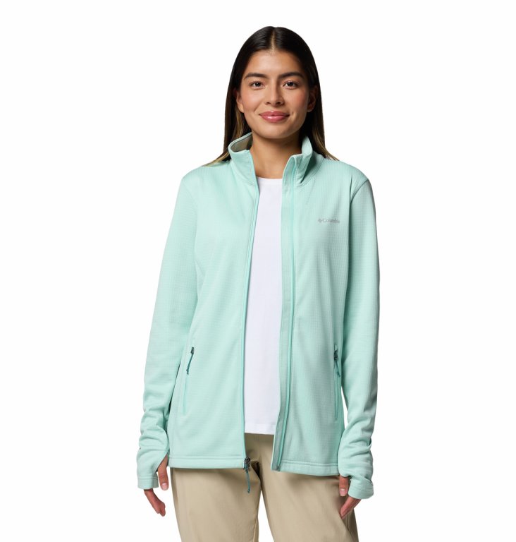 Кофта Columbia Park View™ Grid Fleece Full Zip W - синій