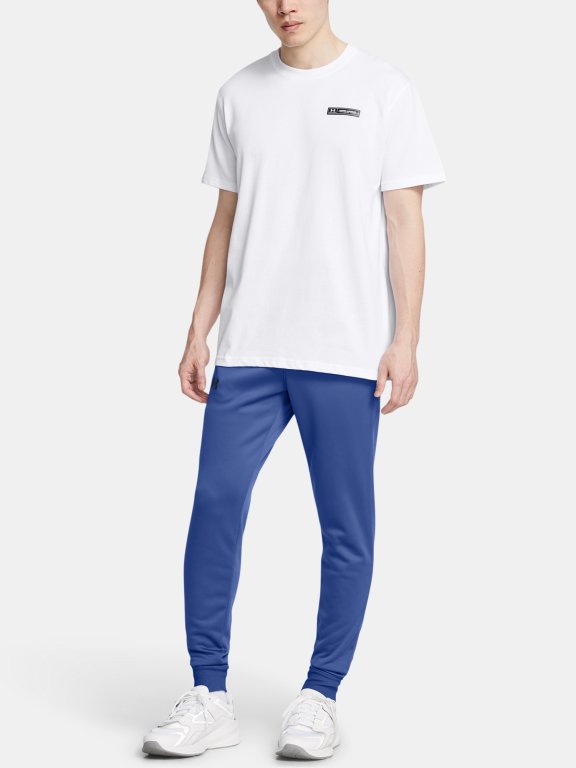 Pánské tepláky Under Armour UA Armour Fleece Joggers-BLU