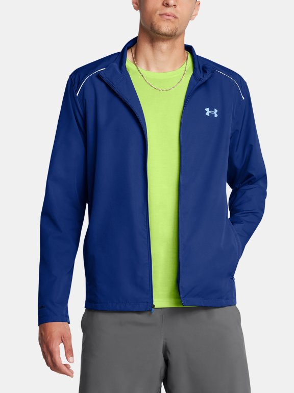Pánská bunda Under Armour UA Launch Jacket-BLU