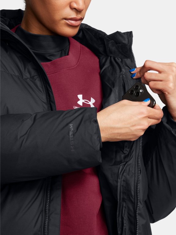 Пуховик Under Armour LIMITLESS DOWN PUFFER PARKA-BLK
