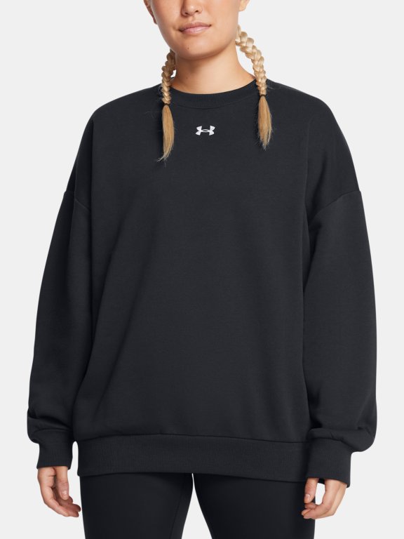 Світшот Under Armour Rival Fleece OS Crew-BLK