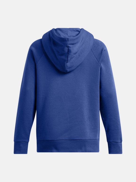 Худі Under Armour Rival з флісу зі словом Rival - СИНІЙ