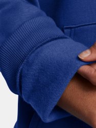 Худі Under Armour Rival з флісу зі словом Rival - СИНІЙ