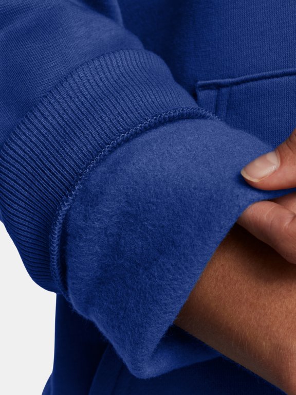Худі Under Armour Rival з флісу зі словом Rival - СИНІЙ