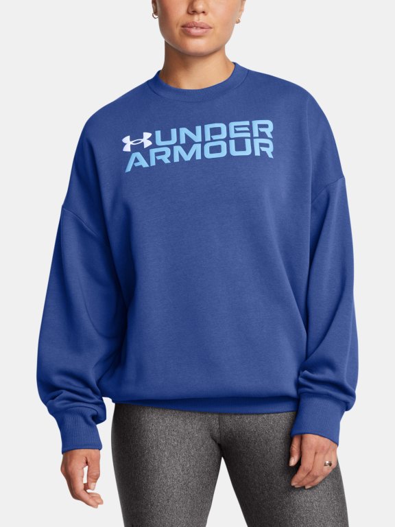 Світшот Under Armour Rival WordmarkOS Crew-BLU