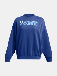 Світшот Under Armour Rival WordmarkOS Crew-BLU