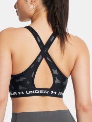 Бюстгальтер Under Armour Crossback Mid Print-BLK
