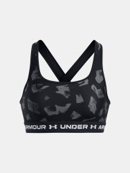 Бюстгальтер Under Armour Crossback Mid Print-BLK