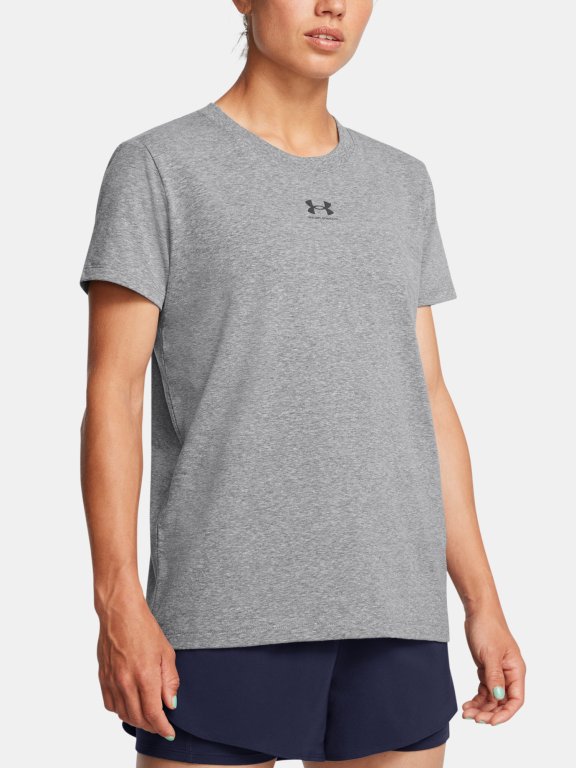 Футболка Under Armour UA Rival Core SS-GRY