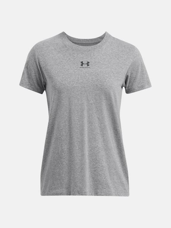Футболка Under Armour UA Rival Core SS-GRY