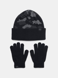 Шапка та рукавиці Under Armour B Beanie/Glove Combo-BLK