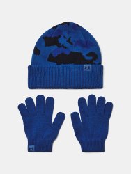 Шапка та рукавиці Under Armour B Beanie/Glove Combo-BLU