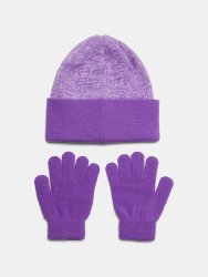 Шапка та рукавиці Under Armour G Beanie/Glove Combo-PPL