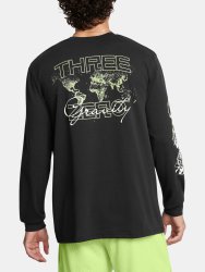 Футболка Under Armour Curry HW Verbiage LS Tee-BLK