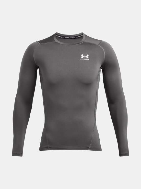 Футболка Under Armour UA HG Armour Comp LS-GRY
