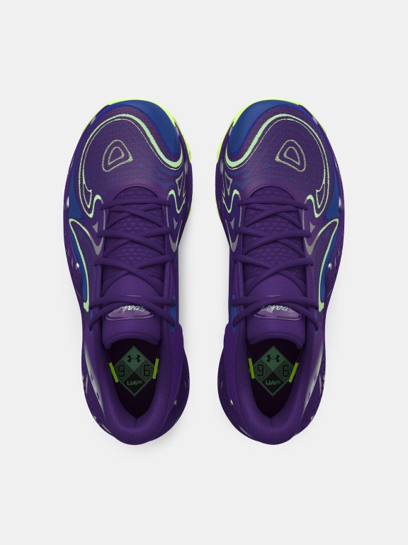 Unisexové boty Under Armour UA Spawn 6 Mid SOS-PPL