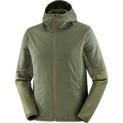 Кофта Salomon Outline Warm Hybrid HD M - зелена