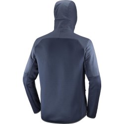 Кофта Salomon Outline Warm Hybrid HD M - синя
