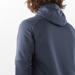 Кофта Salomon Outline Warm Hybrid HD M - синя