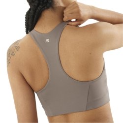 Бюстгальтер Salomon SHKout Core Bra W - коричневий