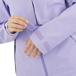 Куртка Salomon Outerpath 2.5L Pro Jkt W - фіолетова