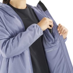 Куртка Salomon Mountain Flex Jkt HD W - синя