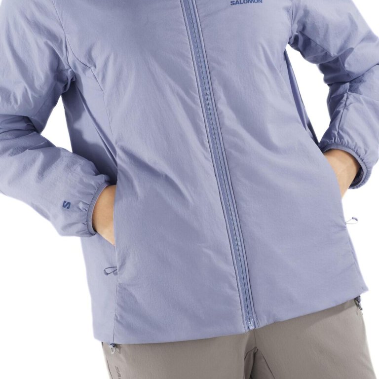 Куртка Salomon Mountain Flex Jkt HD W - синя