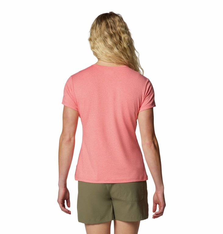 Футболка Columbia Sloan Ridge™ Graphic SS Tee W - рожевий