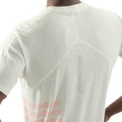 Футболка Salomon Sense Aero SS Tee GFX M - біла