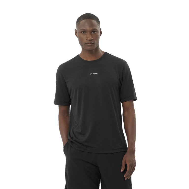 Футболка Salomon SHKout Core SS Tee M - чорна