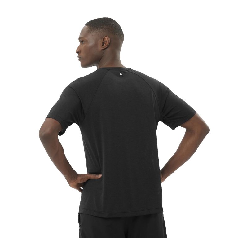 Футболка Salomon SHKout Core SS Tee M - чорна
