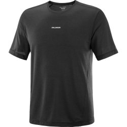 Футболка Salomon SHKout Core SS Tee M - чорна
